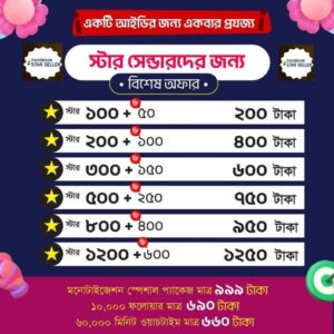 ফেসবুক স্টার (Facebook Stars)